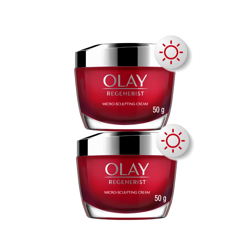 Ảnh Combo 2: Kem Dưỡng Ẩm OLAY REGENERIST Ban Ngày Căng Mướt, Sáng Khỏe & Phục Hồi Dấu Hiệu Lão Hóa 50G X2 1