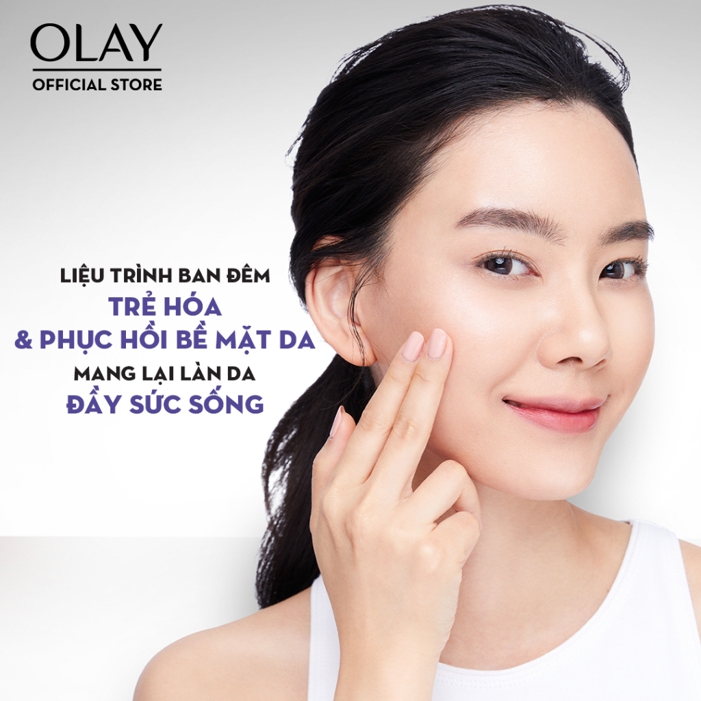 Ảnh Combo 2: Kem Dưỡng Ẩm Ban Đêm + Serum OLAY RETINOL24 Giúp Mờ Nếp Nhăn 50G + 30ML 3
