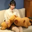 Gấu Bông Chuột Capybara Dáng Nằm, Thú Nhồi Bông Chuột Lang Đáng Yêu - G138 - Babi mama