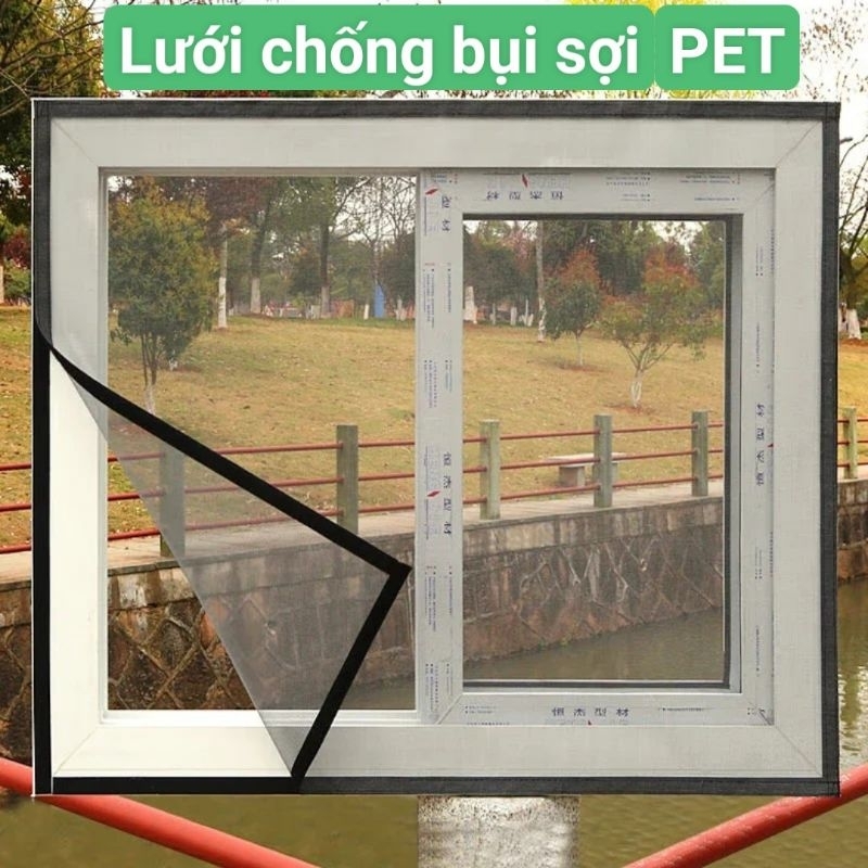 rèm chống muỗi, lưới chống bụi, sợi PET chống mục rách | Shopee Việt Nam