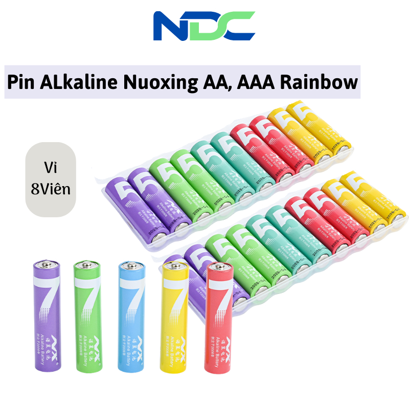 Pin AA,AAA Xiaomi Rainbow Cho Pin Điều Khiển, Pin Chuột Máy Tính Dung ...