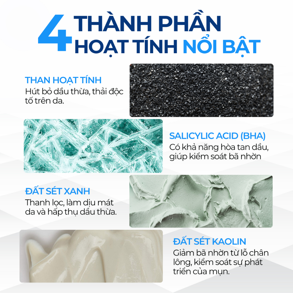 Ảnh Mặt Nạ Đất Sét Compliment No Problem 80ml 4
