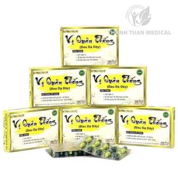 Combo 6 hộp viên uống Vị Quản Thống Công Đức giúp hỗ trợ điều trị đau, viêm dạ dày tá tràng