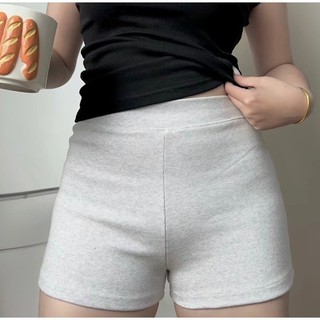Quần Short Đùi Cạp Cao Chất Tăm Dáng Ôm Body Tôn Dáng