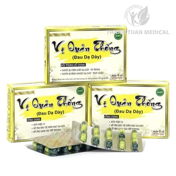Combo 3 hộp viên uống Vị Quản Thống Công Đức – Giúp hỗ trợ giảm đau, viêm dạ dày tá tràng