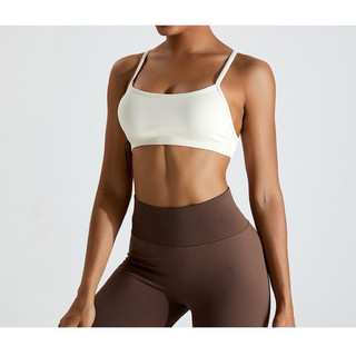 Áo Thể Thao Gym, Yoga Nữ Thiết Kế Chéo Lưng Mặc Được 2 Kiểu (mã ao168)