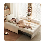 Giường gấp gọn thông minh - sofa giường NHU Y DECOR phòng khách đa năng khung thép, sofa bed lông cừu đệm cao su êm ái — ảnh 3