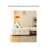 Giường gấp gọn thông minh - sofa giường NHU Y DECOR phòng khách đa năng khung thép, sofa bed lông cừu đệm cao su êm ái — ảnh 6