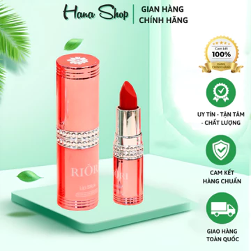 Son Lỳ Bền Mầu Riori Phiên Bản Giới Hạn Mầu Son Lên Môi Chuẩn , Không Lem Dưỡng Môi An Toàn, Làm Đầy Rãnh Môi