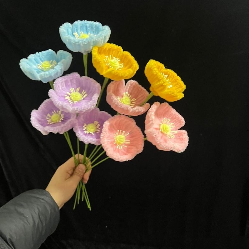 Sỉ Cành Hoa Kẽm Nhung Lọai 1 Siêu Rẻ( Tulip, Hướng Dương,Anh Túc, Cúc Họa Mi, Lavender ...)