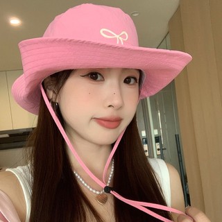 Mũ Bucket Nam Nữ HAZIN Có Dây Rút, Mũ Tai Bèo Chống Nắng Đi Biển Du Lịch Unisex Thoáng Mát