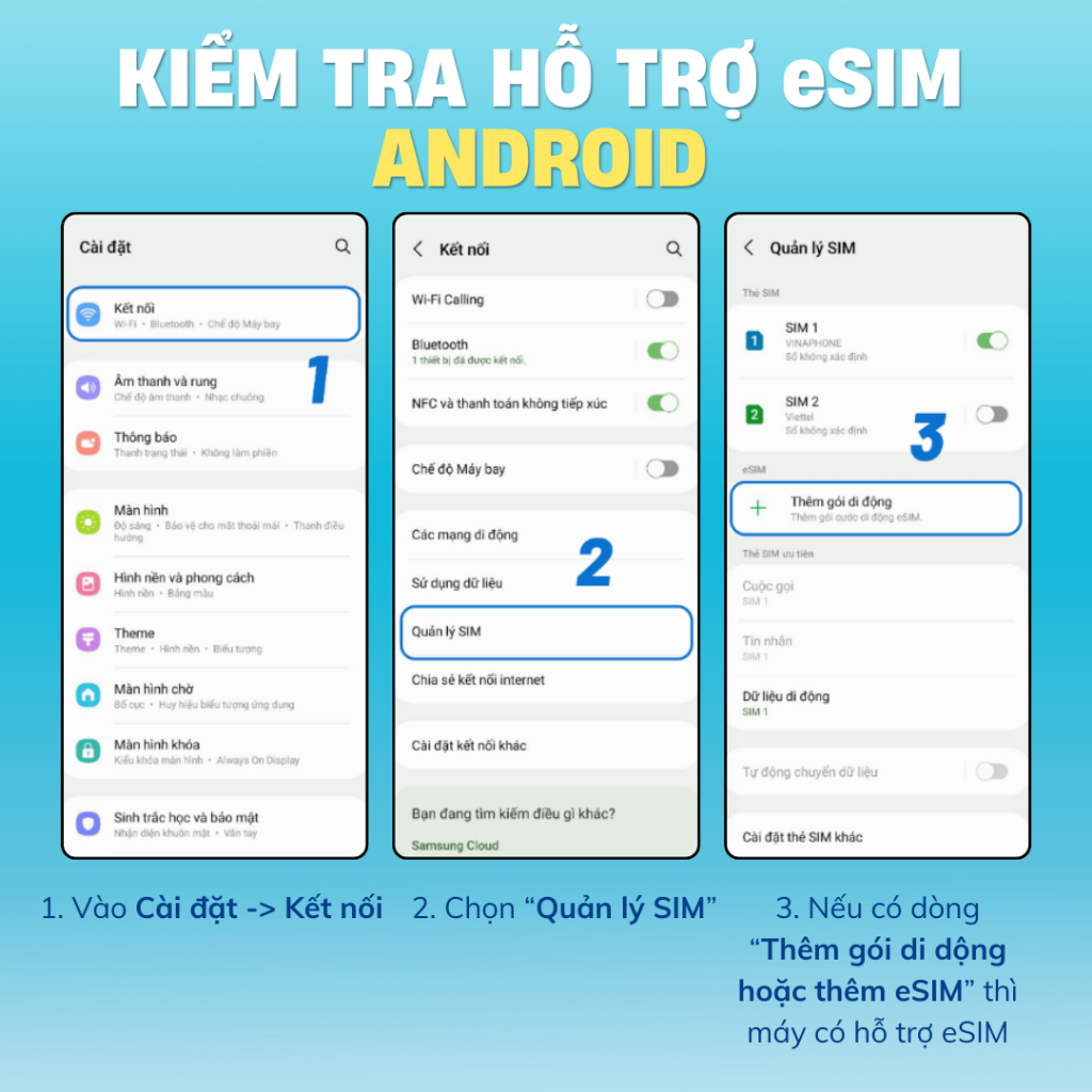 eSIM Hàn Quốc, Sim Du Lịch Hàn Quốc Cài Đặt Nhanh Bằng Mã QR, Data Tốc Độ Cao Và Ổn Định