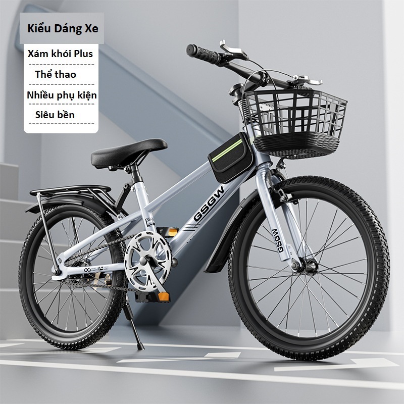Xe đạp thể thao trẻ em cao cấp size bánh 20/22/24 inch cho cả nam và nữ từ 8 đến 15 tuổi bảo hành 2 năm 1 đổi 1 mã GSGW