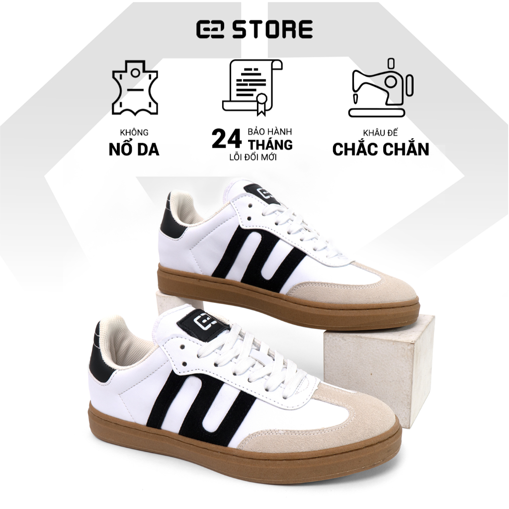 Giày đế bằng G2 GAT Shoes giày nam sneaker dáng thể thao nữ samba thời ...