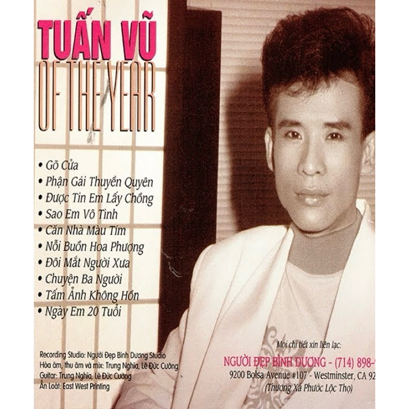 Băng Cassette Tuấn Vũ Of The Year