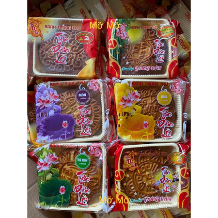 Bánh Trung Thu Tân Dân Lợi 200g(2 trứng) - Đặc Sản Bến Tre