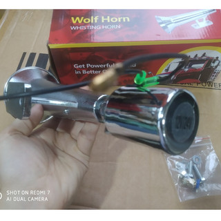 Còi chim, kèn chim nhôm hộp đỏ. Còi hơi tiếng chim.
