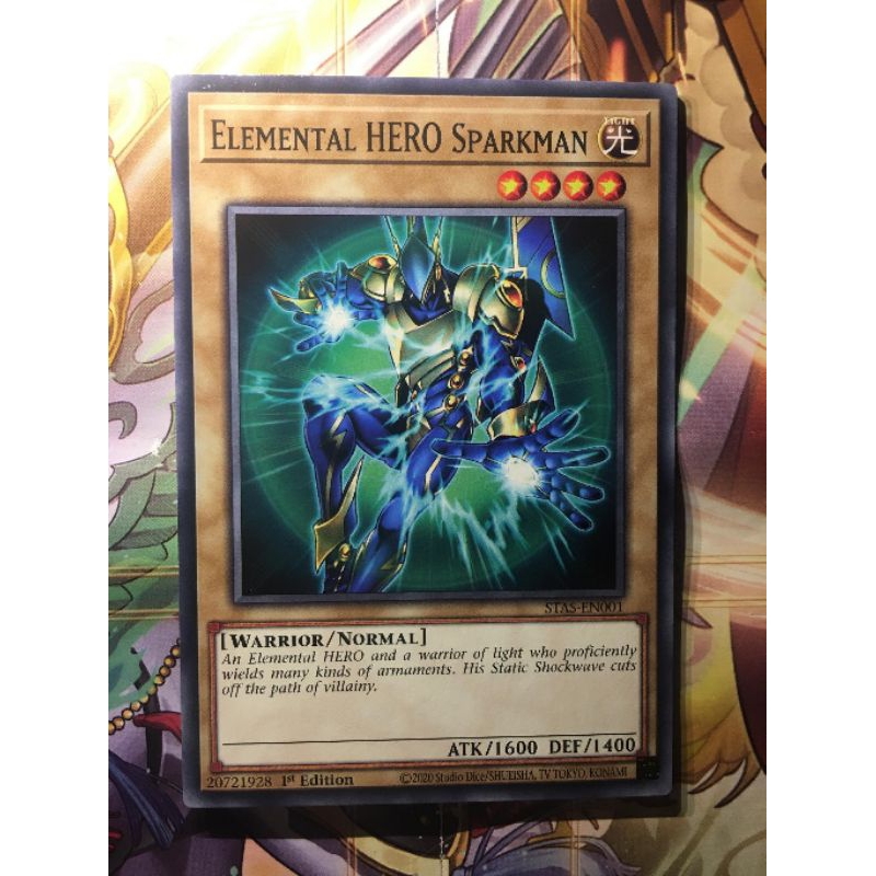 Lá Bài Elemental HERO Sparkman (JP) | Super | TeemoStore | Việt Nam