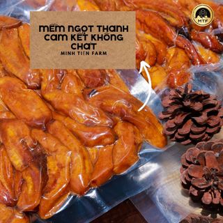 Chuối sấy dẻo, sấy khô Minh Tiến Farm - Đặc Sản Đà Lạt