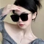 Kính râm mát nữ gọng vuông mắt kính chống UV400 và tia bức xạ bảo vệ mắt thời trang trong cách Hàn Quốc ABICA 286