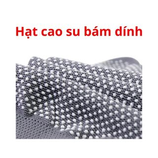 [GIÁ SỈ] SET 12 ĐÔI Găng tay lao động có hạt chống trơn trượt màu đen xám - Bao tay bảo hộ cho cả nam nữ làm vườn