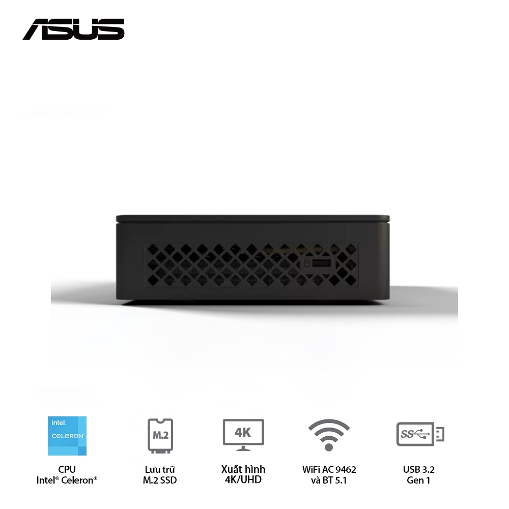 MINI PC ASUS INTEL NUC 11 Essential / Pentium® Silver N6005/ 2xDDR4 ...