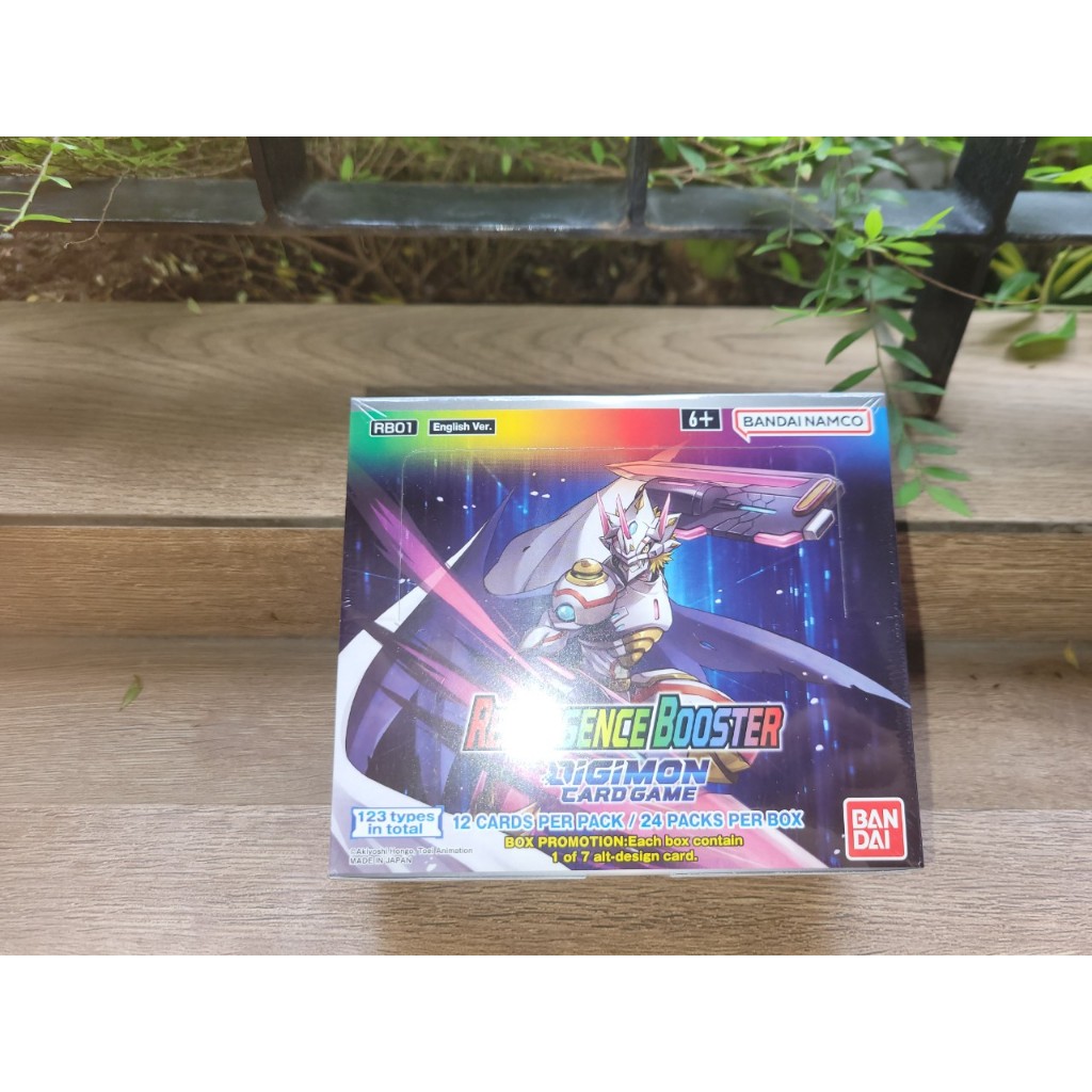 Hộp bài Digimon Booster Box - Resurgence Booster - RB-01 (thị trường ...