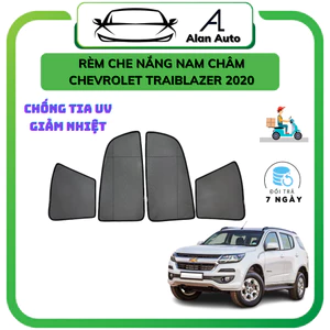 Rèm che nắng ô tô Chevrolet Traiblazer 2018-2021 , che nắng City hút nam châm theo xe, bộ 4 cánh. Hàng tốt