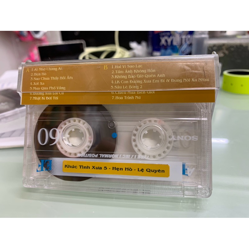 Băng Cassette Lệ Quyên - Khúc Tình Xưa 5