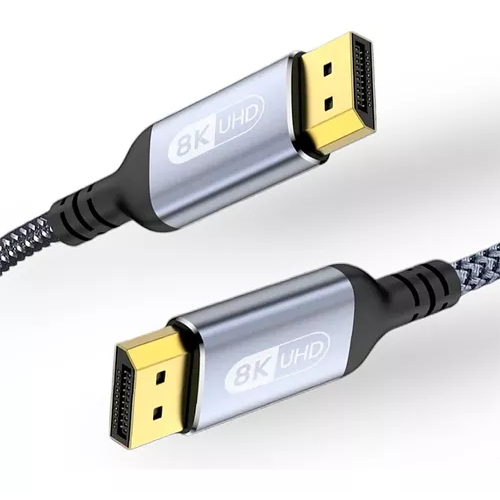 5ft DisplayPort Cable 2-Pack, DP 1.4 High Speed 8K 60Hz, 4K