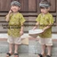 Bộ gấm quần đùi bé trai (7-25kg) [CHẤT GẤM MÁT MẺ] - mặc cho bé đi học, đi chơi, đi lễ hội
