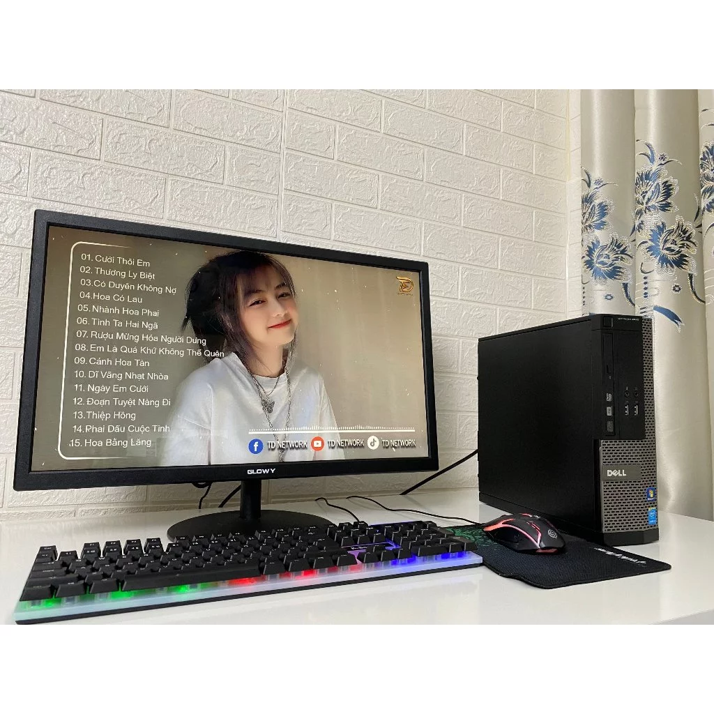 Case Máy Tính Bộ DELL Optilex 3020 SFF Core i7 i5 i3 , Ram 8G + Tặng Usb Wifi ( Bảo hành 1 năm)