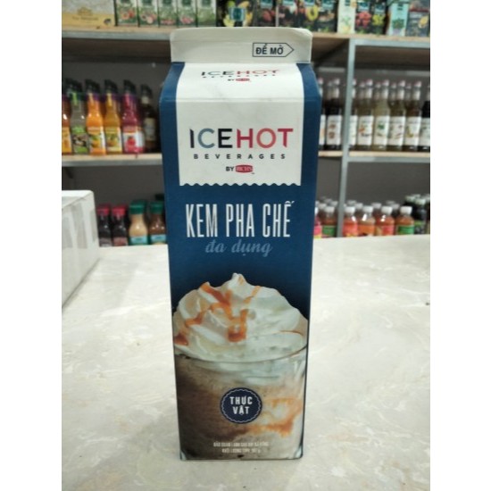 [Chỉ Giao TP.HCM] Kem pha chế Đa dụng ICEHOT All in One 907g - DL56