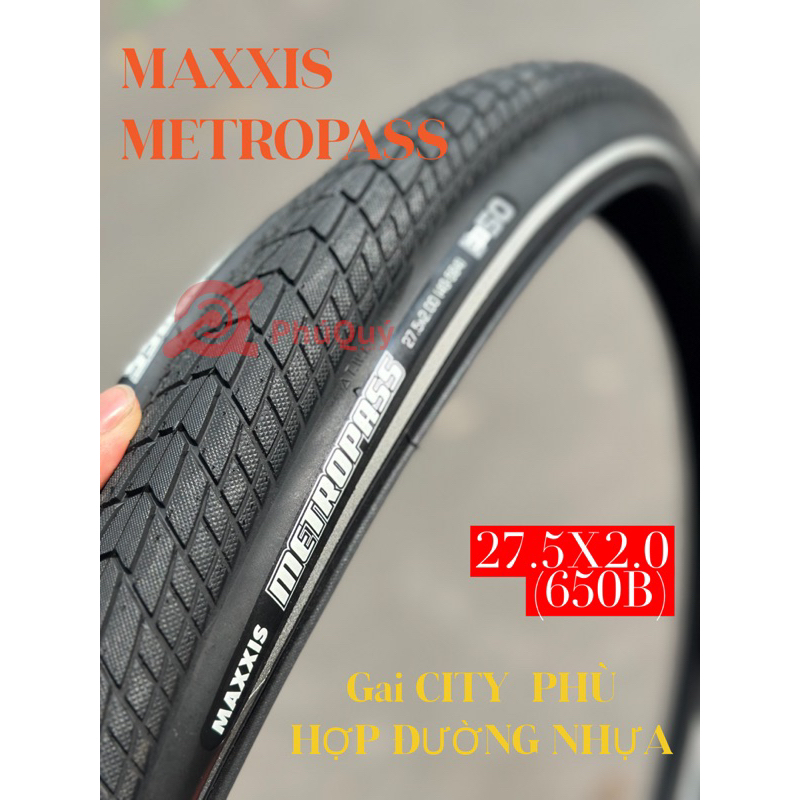 Vỏ Xe Đạp 27.5×2.0 MAXXIS Trekking Metropass Bicycle