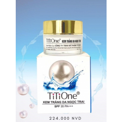 Kem TiTiOne Dưỡng Trắng Da 15G | Shopee Việt Nam