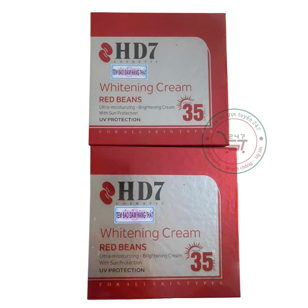 Kem dưỡng Trắng da toàn thân DD14 200ml Red Beans HD7 (đỏ-trắng)