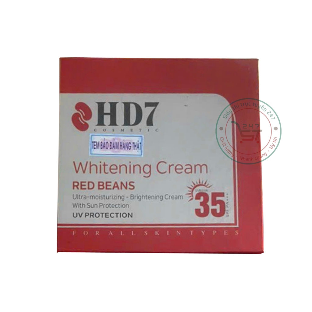 Kem dưỡng Trắng da toàn thân DD14 200ml Red Beans HD7 (đỏ-trắng)