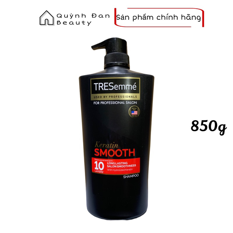 Dầu gội TRESemmé chuyên dụng cho tóc chắc sạch, khỏe, mềm mượt 850g