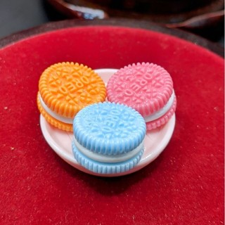 Đĩa Bánh OREO mini Trang Trí Bàn Làm Việc Bàn Thờ Mini