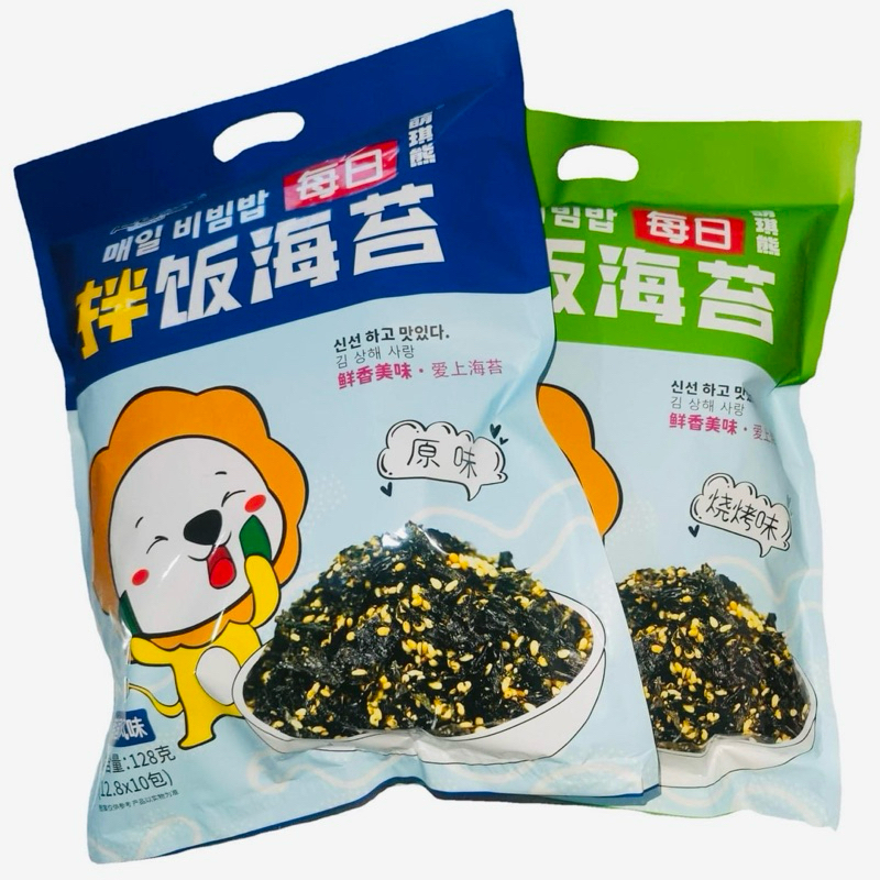Rong biển ăn liền rắc cơm siêu ngon túi to khổng lồ ( 1 bịch to 128gr ...