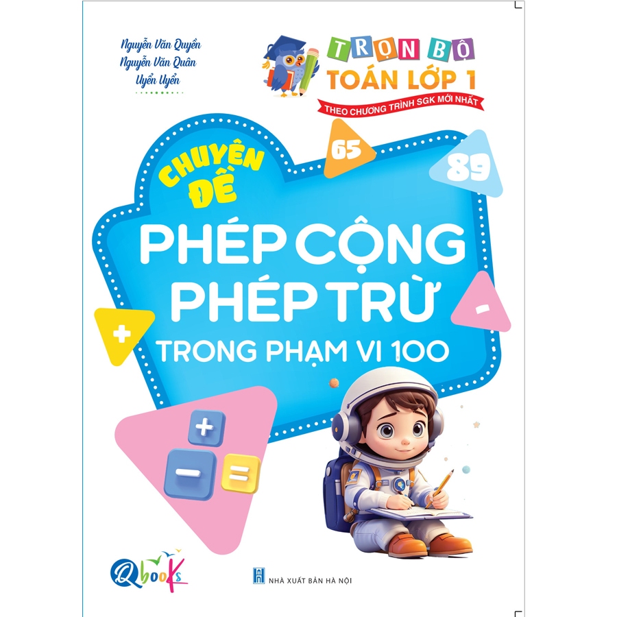 Ảnh Sách - Túi Trọn Bộ Toán và Tiếng Việt Lớp 1- Học chuyên sâu Học đâu chắc đấy - (14 quyển), Qbooks 4