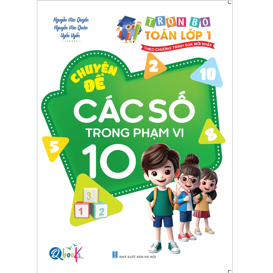 Ảnh Sách - Túi Trọn Bộ Toán và Tiếng Việt Lớp 1- Học chuyên sâu Học đâu chắc đấy - (14 quyển), Qbooks 3