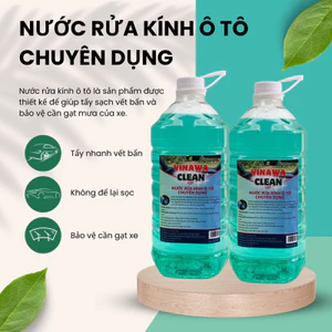 NƯỚC RỬA KÍNH Ô TÔ CHUYÊN DỤNG VINAWA 5L CHÍNH HÃNG