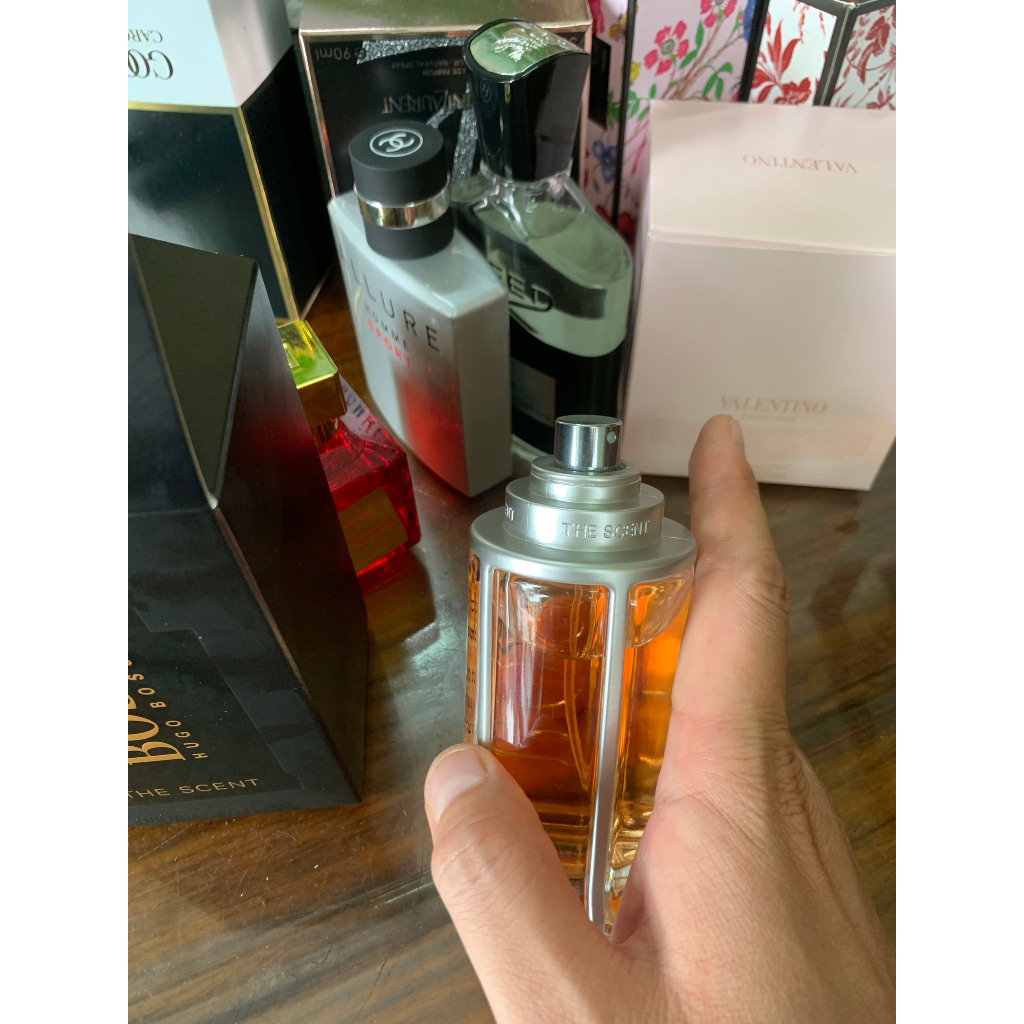 Nước hoa nam Hugo# Boss The Scent, Phong cách Nam tính, Gợi cảm, Tự tin. Chai gốc chiết thơm lâu giá dùng thử