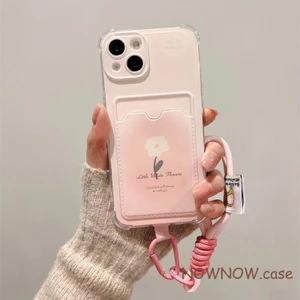 Ốp lưng iphone flower Ốp điện thoại IP trong túi đựng thẻ ảnh iphone 7/7plus/8/8plus/x/11/12/13/14/15max/promax xx1067