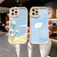 Ốp lưng iphone viền vảo vệ cam hoa bầu trời xanh mát iphone 11 x xr xsmax 11pro 11promax 12 13promax 14 15promax dc1056