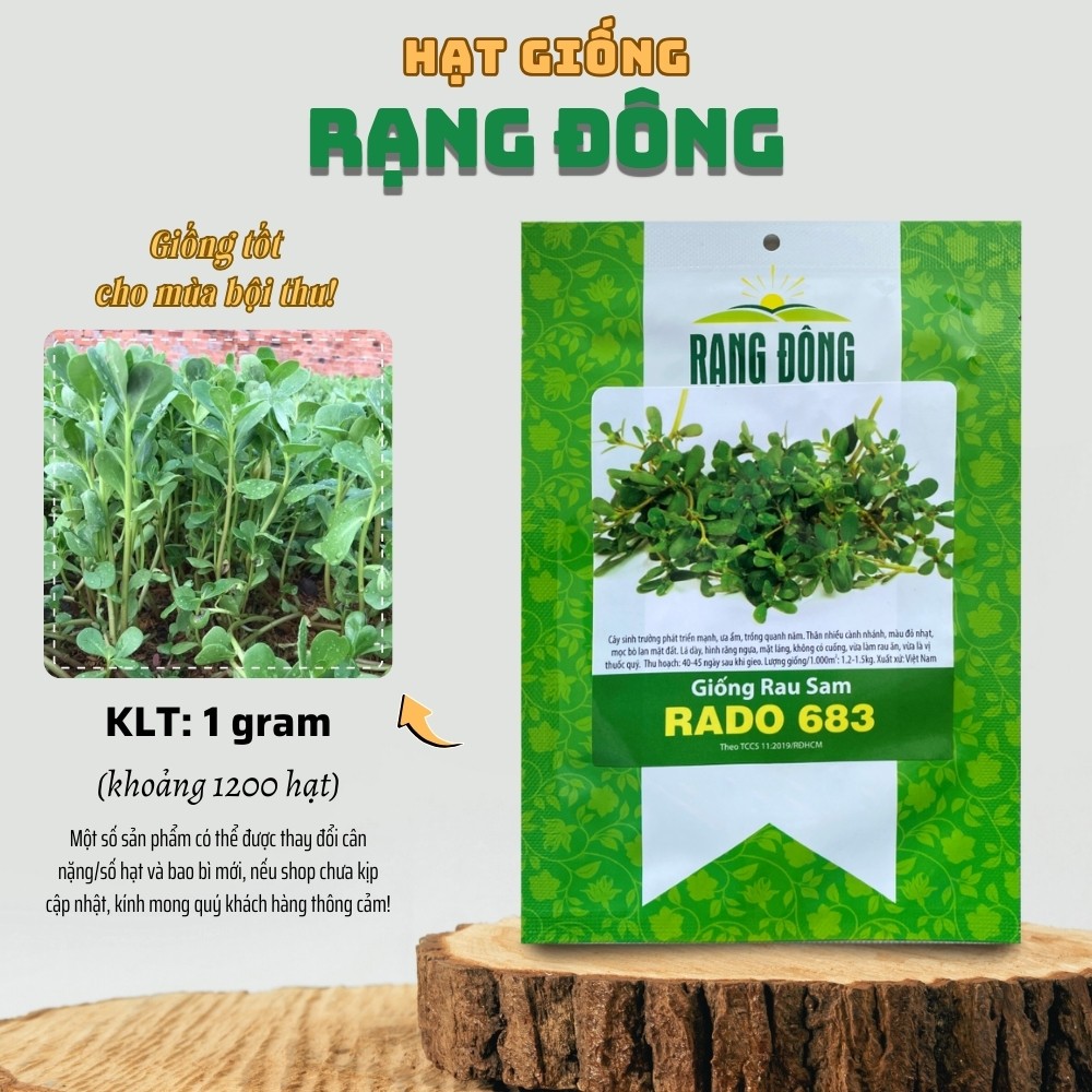 Hạt giống Rau Ăn Lá trồng quanh năm, nảy mầm tốt, dễ chăm, nhanh thu ...