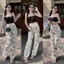 Sét Bộ Quần Hoạt Hình Cute + Mix Áo 2 Dây Bún Trơn