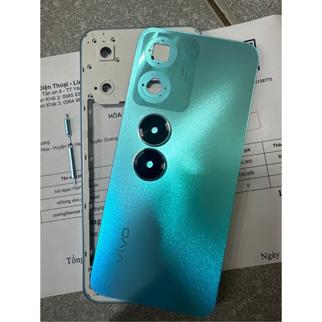 vỏ xương nắp lưng vivo y02s