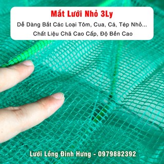 [Giá Tại Xưởng] Lồng Bát Quái Dài 4m5 Đến 8m Mắt Lưới 3mm Lưới Lồng Cá Tôm Lươn Hàng Đẹp Giá Rẻ